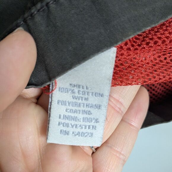 Vintage Old Navy Jacket Mens M Brown Y2K 90s Utility Coat Hooded Rugged Gorpcore - Picture 10 of 14